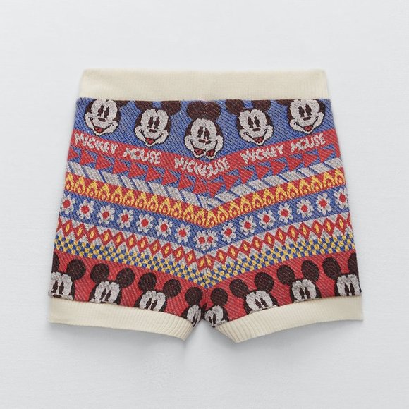 Zara Pants - Zara NWT Knit Mickey Shorts